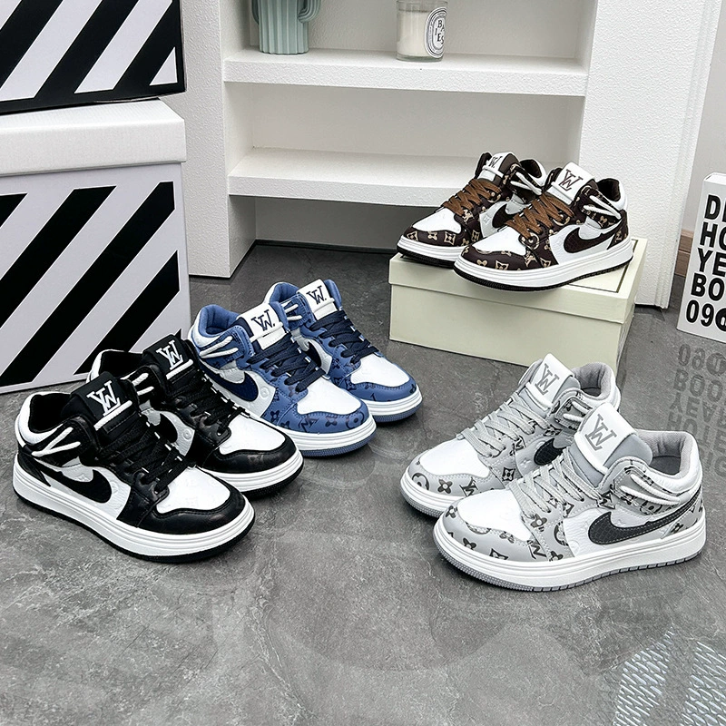 Air Jordan 1, модные кроссовки для мужчин и женщин, универсальная обувь для отдыха