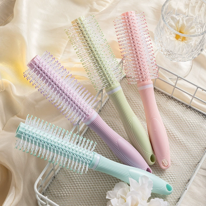 612 solid hair salon professional styling combing machine fluffy hair shop buckle female round cylindrical curls combed home