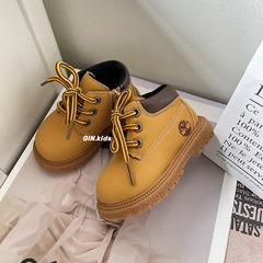 {15-37 sizes} Baby short boots, boys' baby soft-soled toddler shoes, winter plus velvet cotton boots, girls' Martin boots