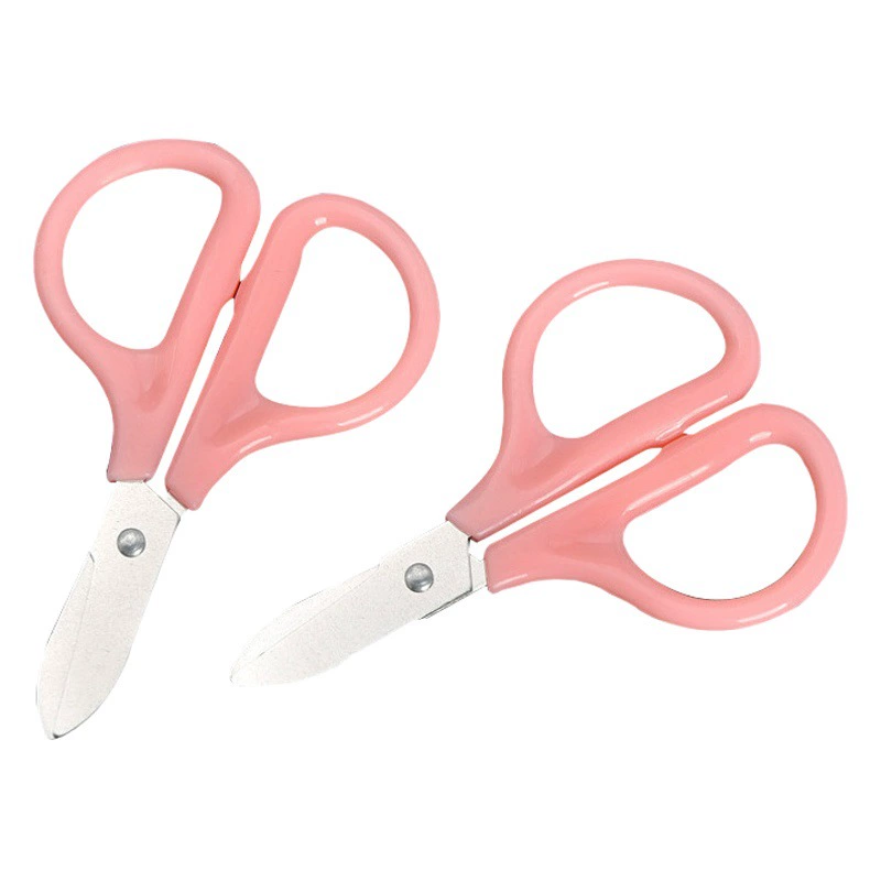 Готовые поставки студенческих мини-ножниц из нержавеющей стали, детские ножницы, ножницы ручной работы «сделай сам», бытовые ножницы с нитью