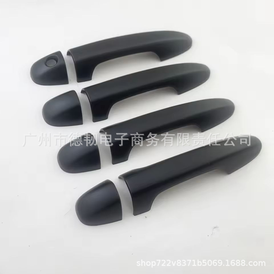 Suitable for 16-20 Toyota Hilux Black Handle Stickers Hilux Revo Door Handle Decoration