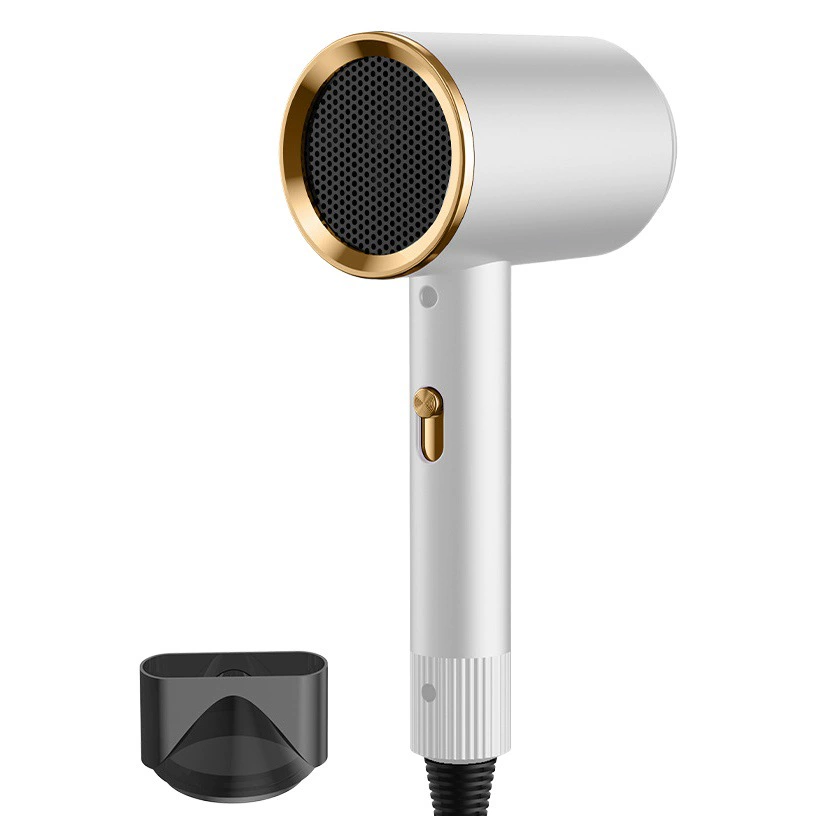 Бытовой фен высокой мощности с горячим и холодным воздухом, студенческий общежитие, фен с синим светом, отрицательные ионы, не повреждает фен