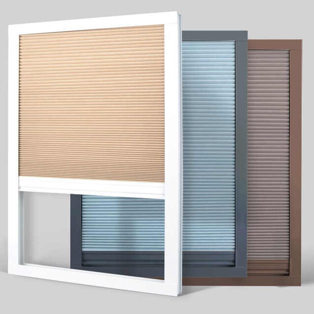 Day and Night Double-Open Ceiling Honeycomb Curtain with Perforated Fixation, Manual Push-Pull Bathroom Kitchen Window Shading and Sun Protection Cross-Border Day and Night Double-Open Ceiling Honeycomb Curtain with Perforated Fixation, Manual Push-Pull Bathroom Kitchen Window Shading and Sun Protection Cross-Border