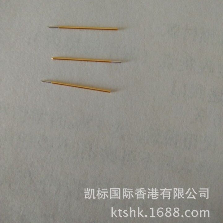 深圳现货供应PCB测试探针 PT051铍铜镀铑探针 进口光板测试探针