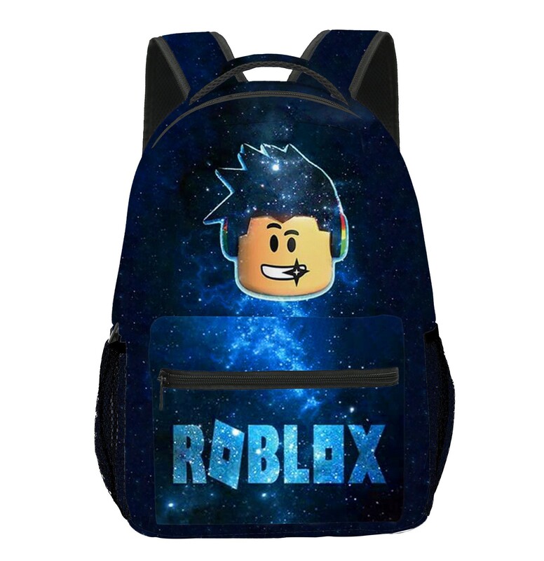 ROBLOX ロブロックス バックパック クロスボーダー 新しいフルプリント バックパック デイリー トラベル トラベル レジャー スクールバッグ|undefined