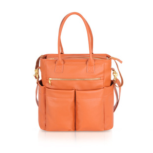 New Style Mommy Bag Multifunctional Pu Mommy Large Capacity Handbag Satchel Mother and Baby Bag Diaper Pad Cover Bag Diagonal