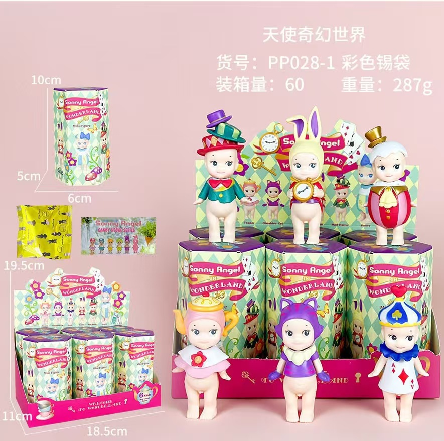 Figura Sorpresa en Caja Ciega, Empaquetada Individualmente, Decoración para Coche, Juguete Moderno para Escritorio, Muñeco de Gato en Caja Ciega, Soporte para Teléfono.