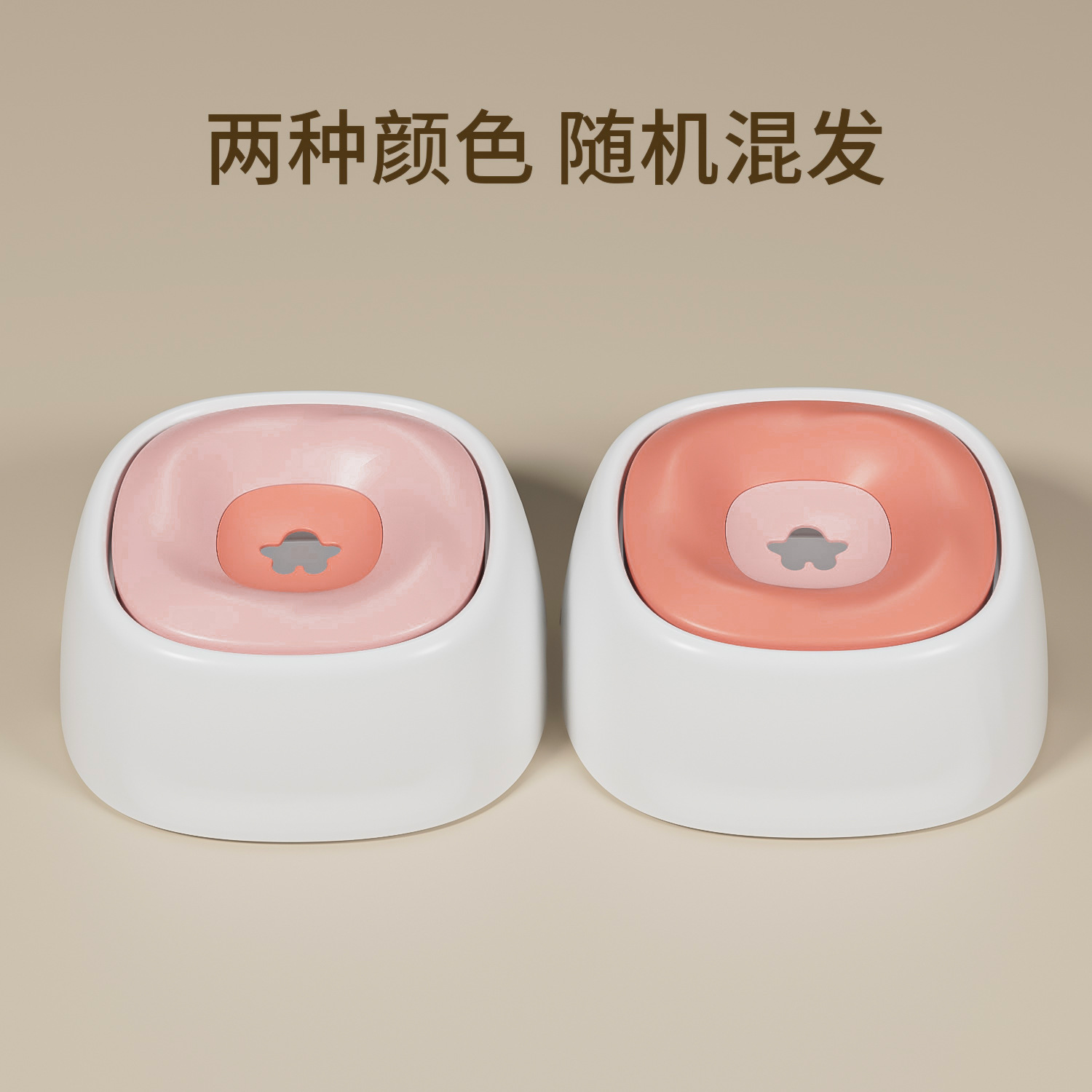 Taotao Pet Original Estrella de mar Tazón de agua flotante Utensilios de agua potable Dispensador de agua para gatos Bebedero de agua para gatos a prueba de salpicaduras