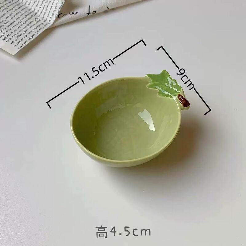 创意个性水果蔬菜味碟小碟子卡通呆萌家用调味碟蘸料碟醋碟调料碟|undefined