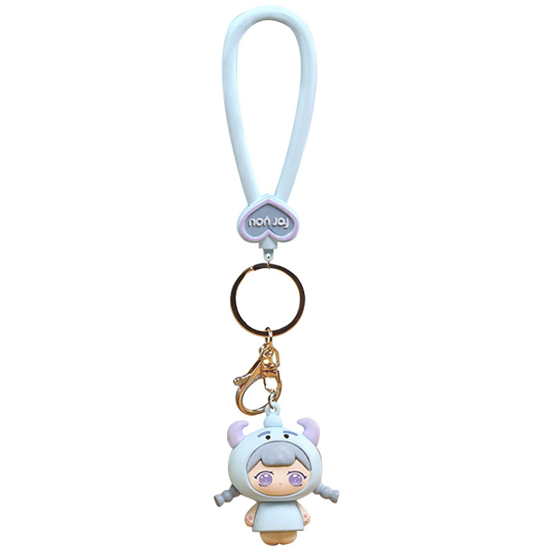 Dinosauro lindo lindo bonito bonito llavero, mochila, adornos, colgantes exquisitos, colgantes directos al por mayor.