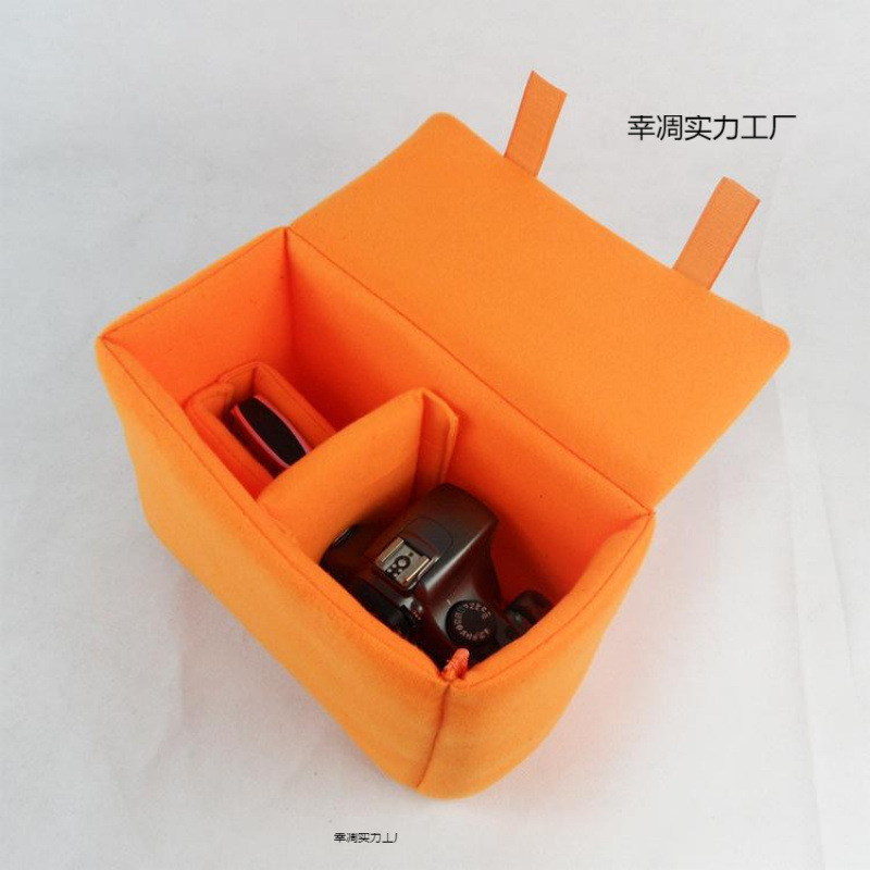 SLR 카메라 가방 벨벳 충격 방지 라이너 카메라 MENGCHENG 마이크로 단일 방진 재고 무료 배송