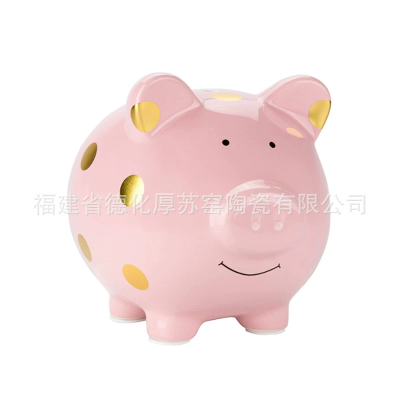 Дизайн для экспорта: керамическая копилка-единорог PIG BANK, детская копилка