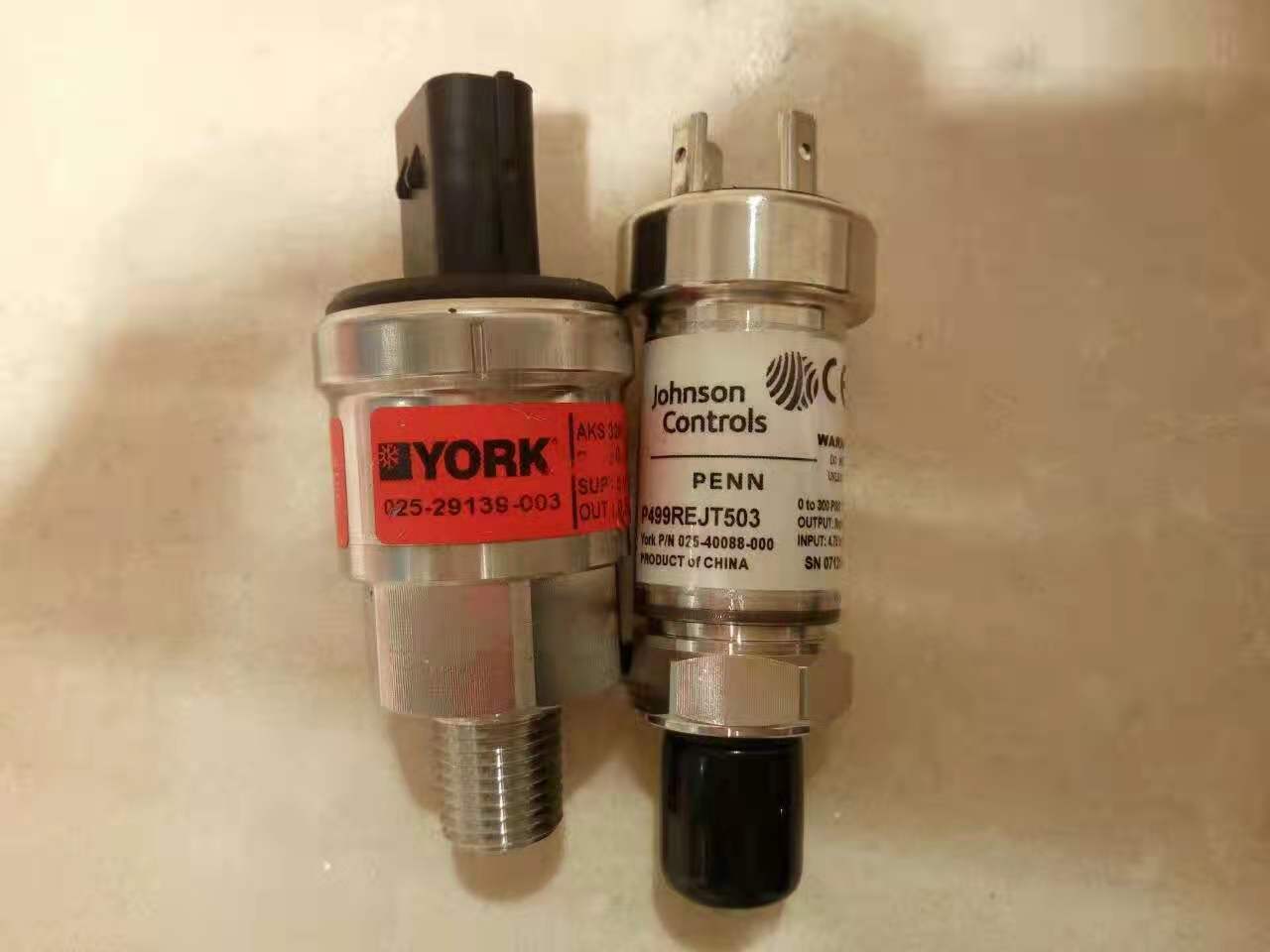 约克【YORK】压力传感器/压力变送器025-40088-000，P499REJT503