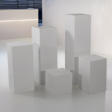 烤漆展台手办橱窗中岛展厅展会展示台架工艺品陈列展示柜模特地台