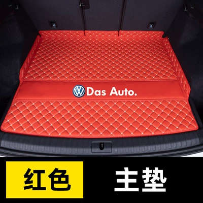 Special Volkswagen Trunk Mat Fully | Trunk Mat - red-main-pad-car-logo-model-default-items