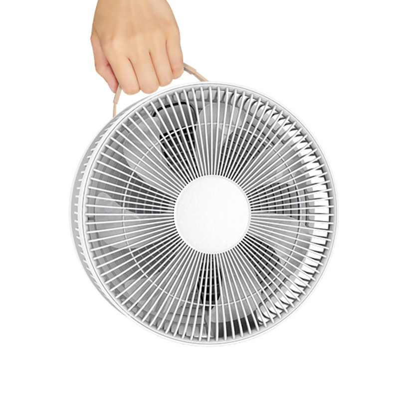 外国貿易越境人気扇風機家庭用寮充電式ファンタイミングシェイキングヘッド折りたたみ伸縮収納ファン|undefined