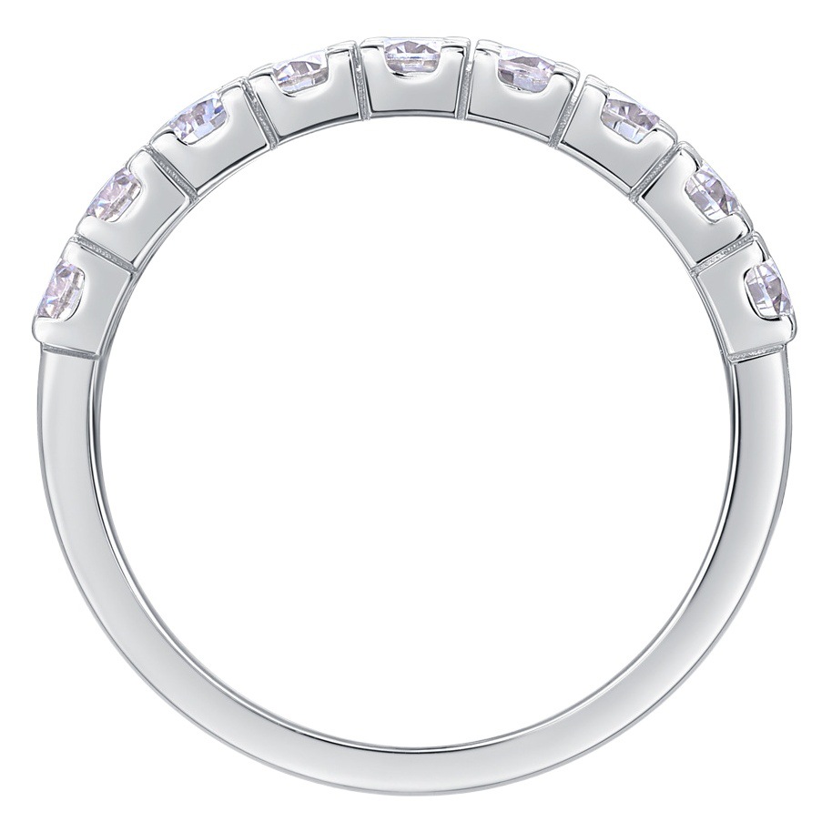 S925 anillo de plata estrellado moissanite anillo cerrado Venta caliente transfronteriza nueva fuente en stock al por mayor