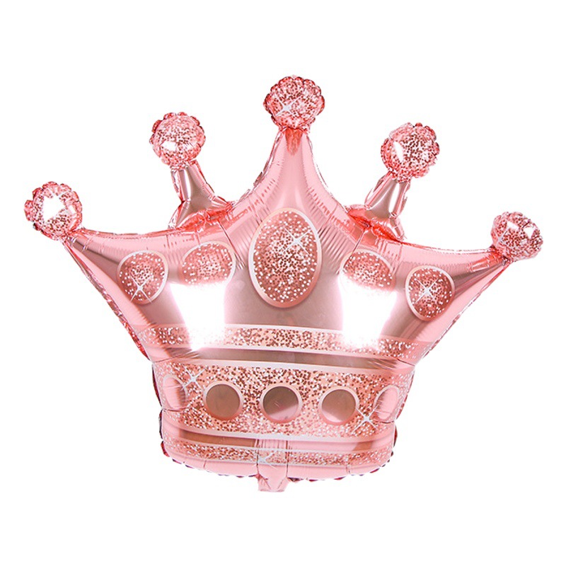 Día DE LA MADRE globo de 16 pulgadas de oro rosa película de aluminio carta globo corona Feliz Día de la madre decoración fiesta suministros
