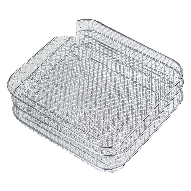 Трансграничная новая фритюрница Трехслойная фритюрница из нержавеющей стали Аксессуары для фритюрницы Квадратная форма для выпечки