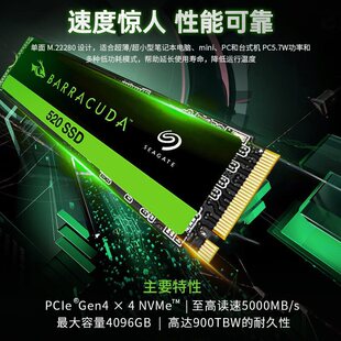 ϣ��BarraCuda M.2�̑BӲ�P���~520 1TB�Pӛ��PS5̨ʽ����Ӳ�PSSD