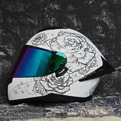Dəbilqə (Kaska) aksesuarları — spoiler, Bluetooth slot, safety features - m-blooming-in-color