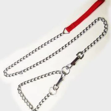 Цепь для собак не кусает поводок/с ошейником маленькая большая собака золотистый ретривер Гальваническая цепь с защитой от укусов