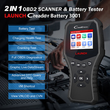 LAUNCH X431 CRB3001 Car Battery Tester OBD OBD2 Scanner Auto