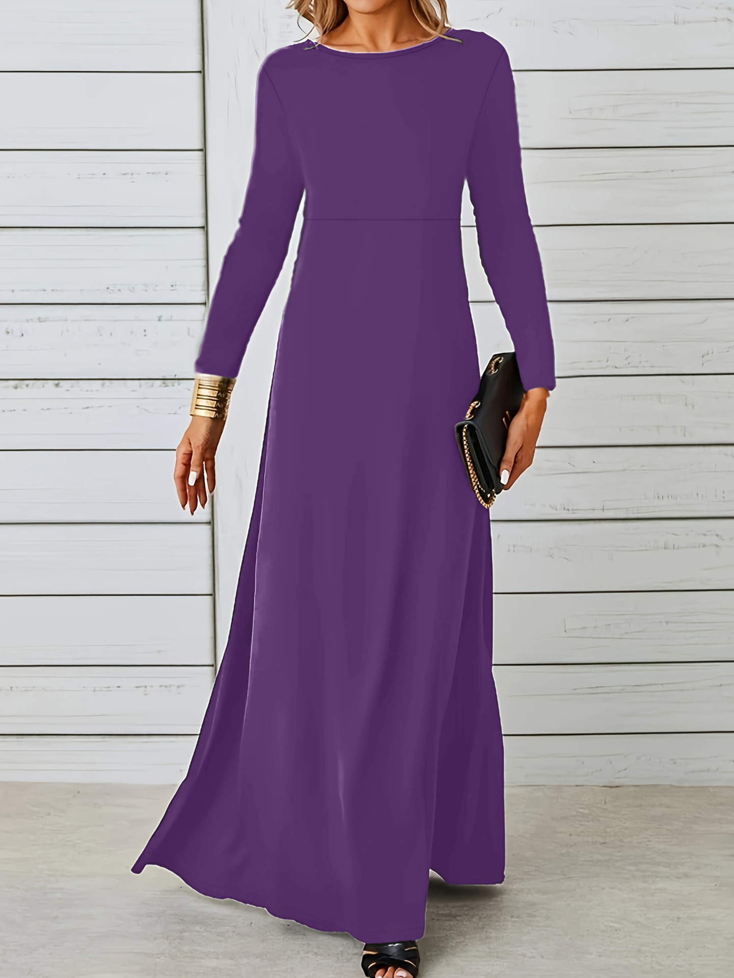 Wal Mart Spring Autumn Sexy Girls High Sense Dress Women Clothing