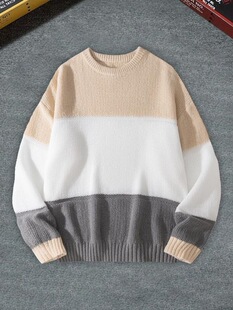 Y 60303 Men's Classic Knit Sweater ��ʿë�� �W���羳���R�d��