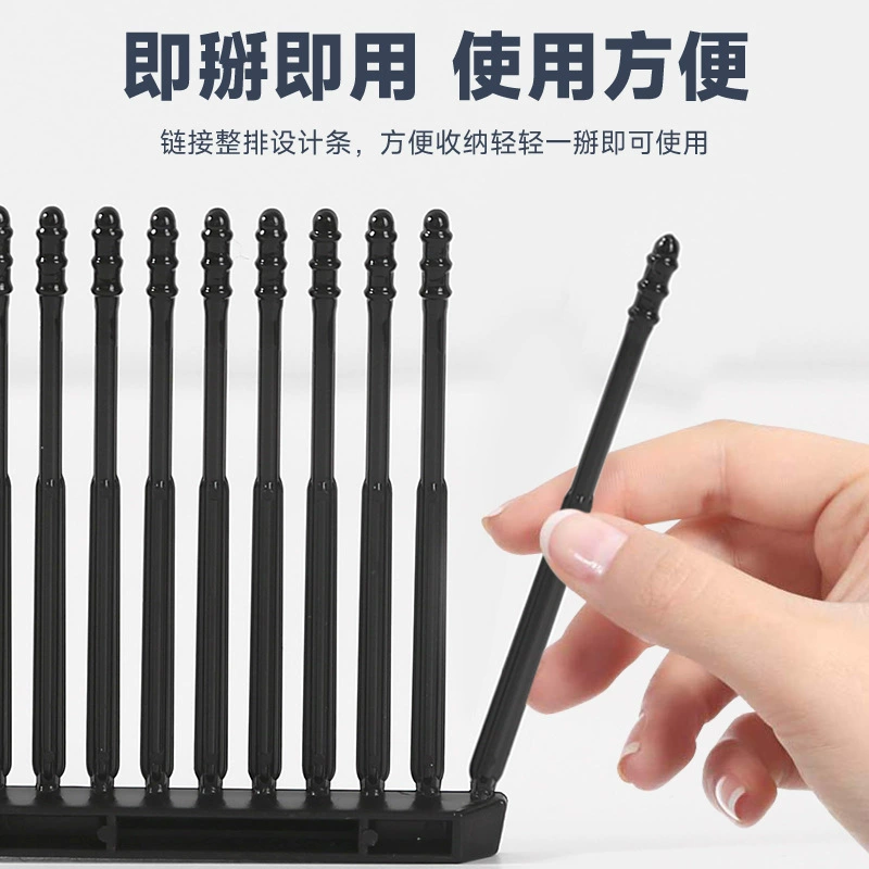 Одноразовый липкий ватный тампон самоклеящаяся Ушная палочка ватный тампон для ушей совок для ушей липкая спиральная палочка для чистки ушей и носа