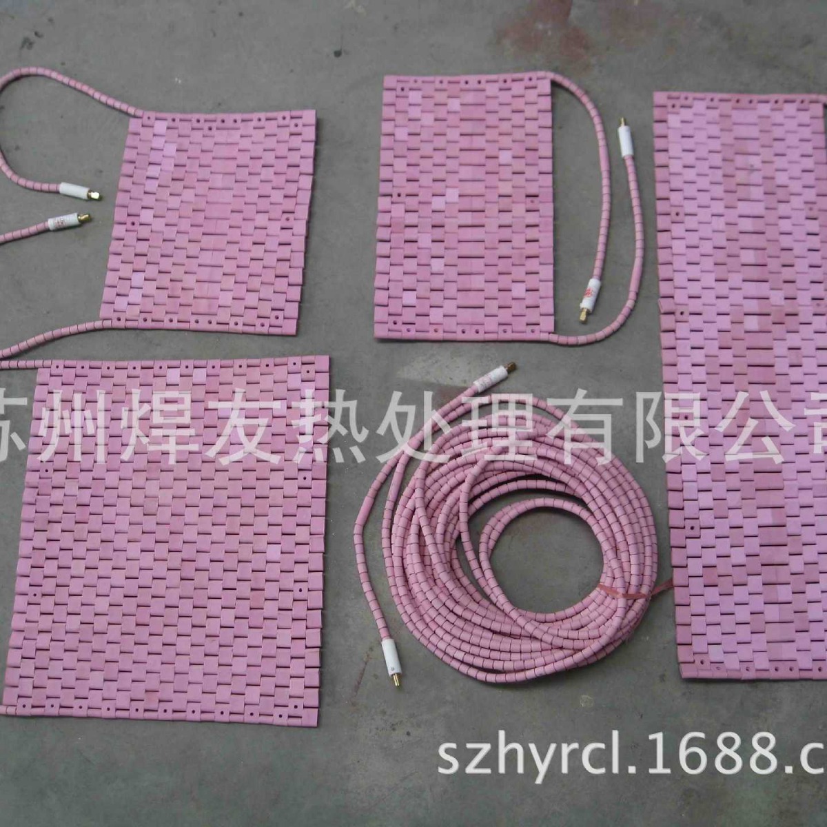 LCD-220V型 热处理履带式陶瓷电加热器，电厂石化管道焊缝退火片