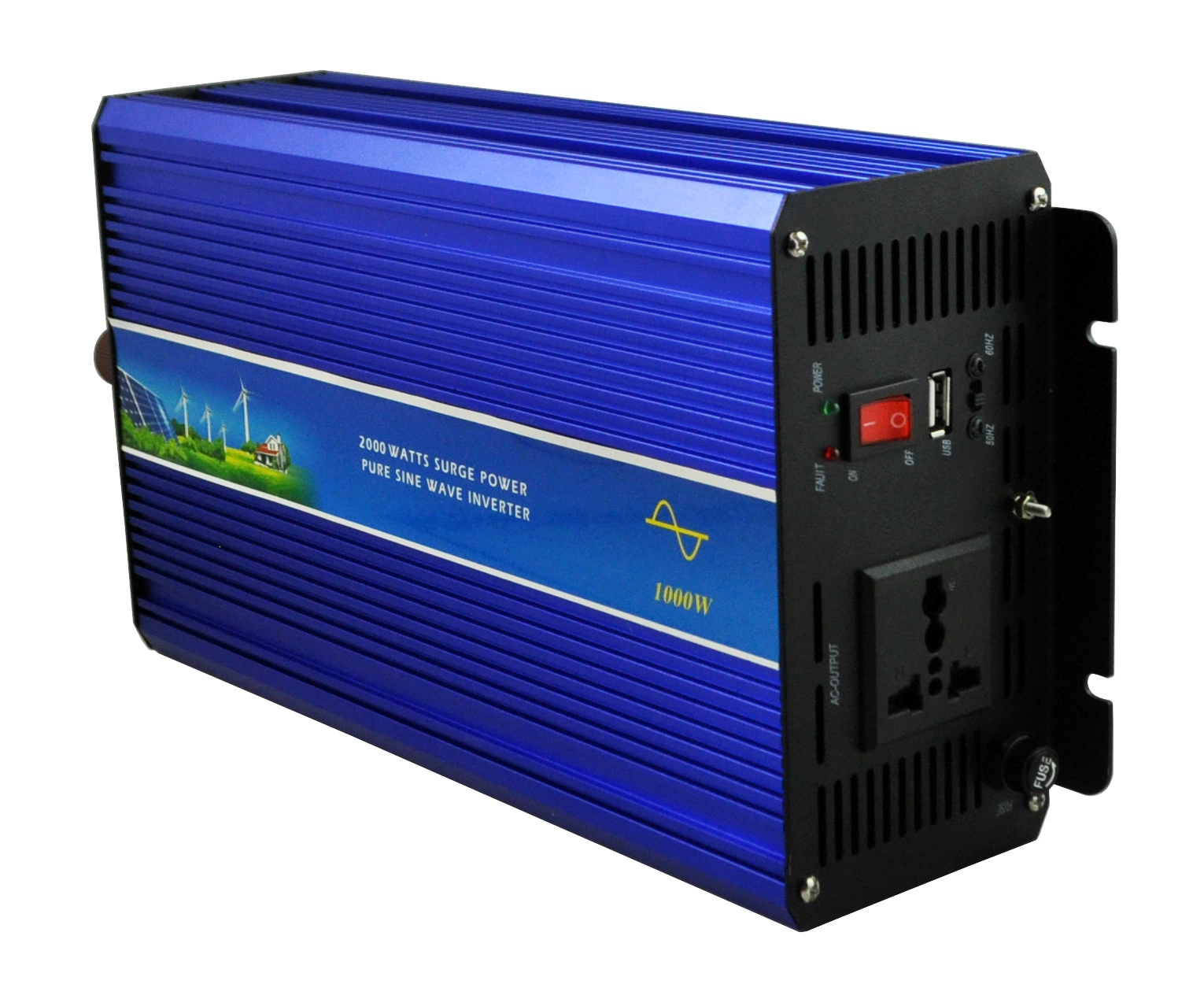 Блок питания на солнечной энергии, 1000W, 12V, 220V, 110V