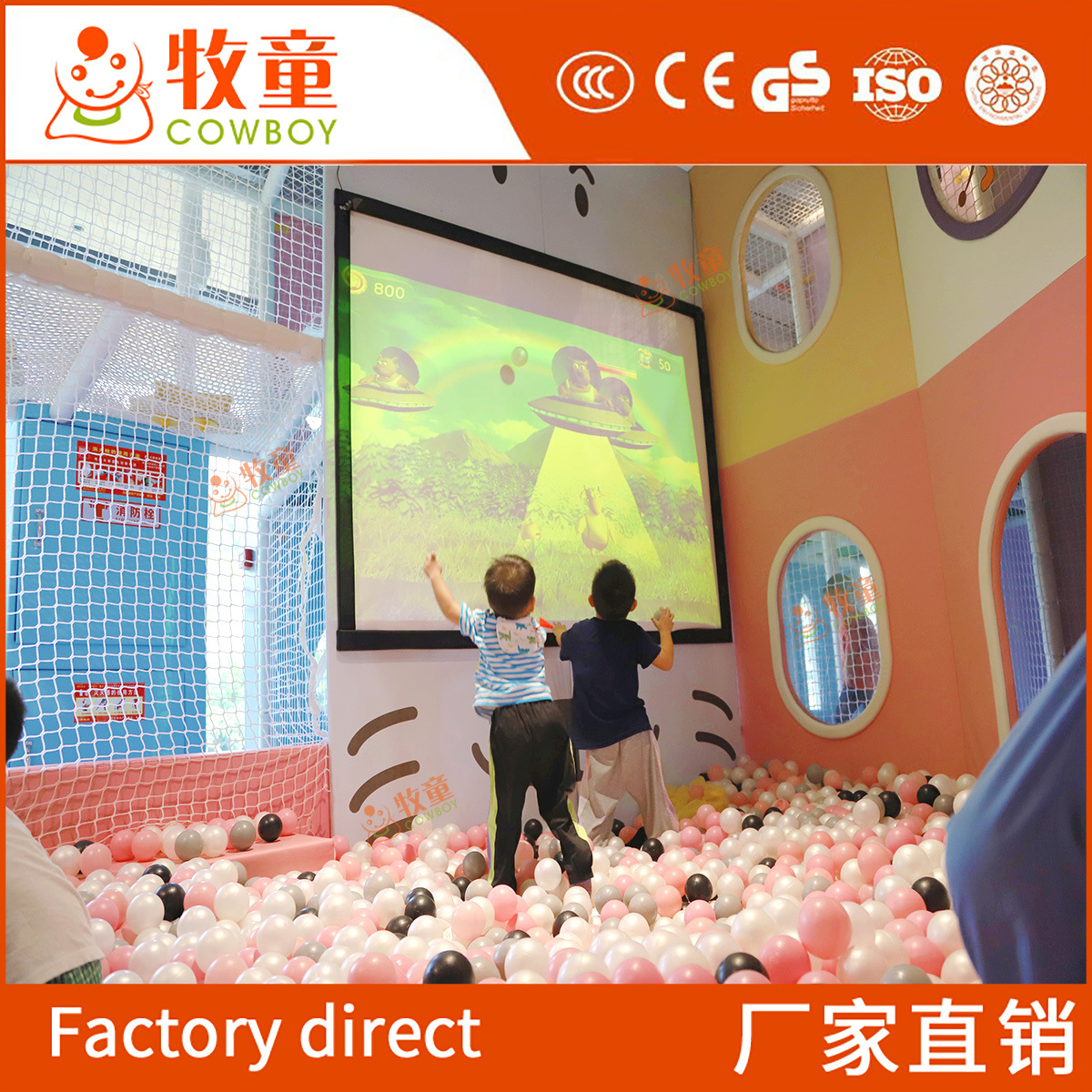 Fábrica gran castillo travieso parque infantil patio interior equipo de juegos infantiles diapositiva instalaciones del parque temático entre padres e hijos