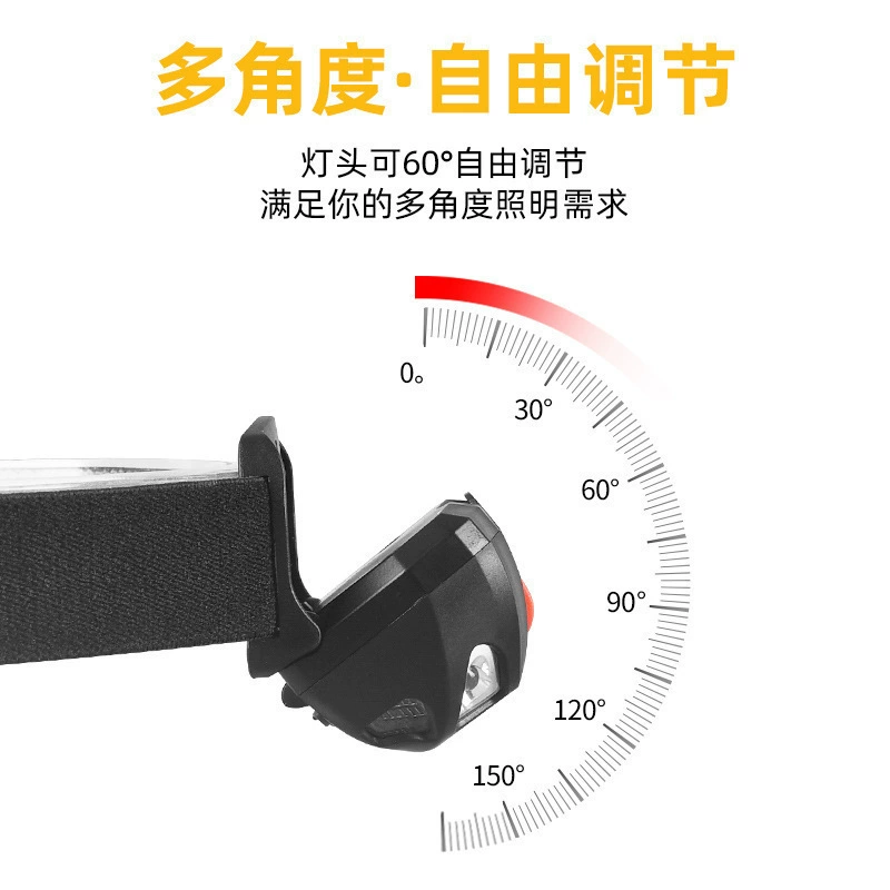 Induction lantern, lights, LED travel flashlight for fishing