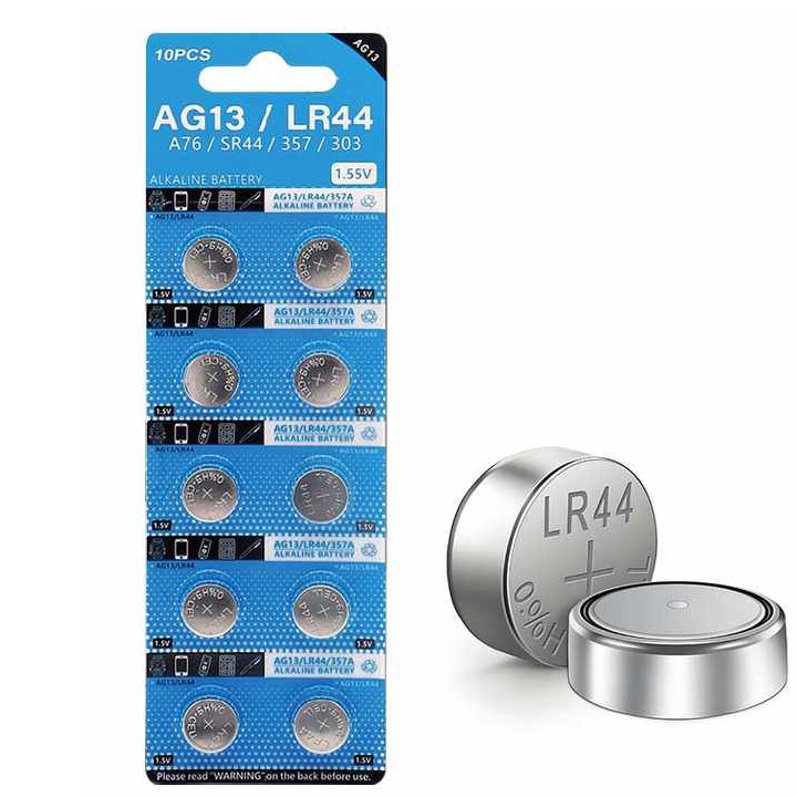 AG13 (lr44 / l115) 10 cápsulas atascadas, precio único