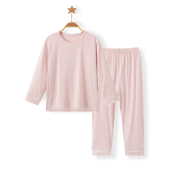 Children's solid color pijama for boys