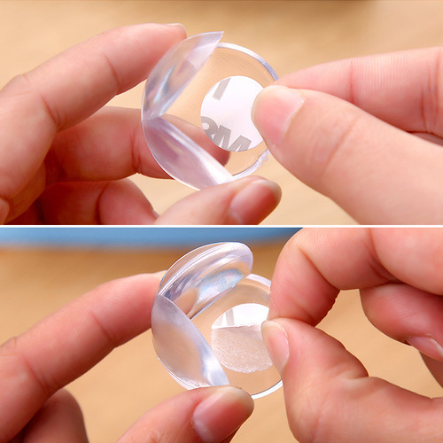 Children's anti-collision corner strip window table edge sticker protective cover safety anti-collision silicone anti-collision corner protector soft right angle