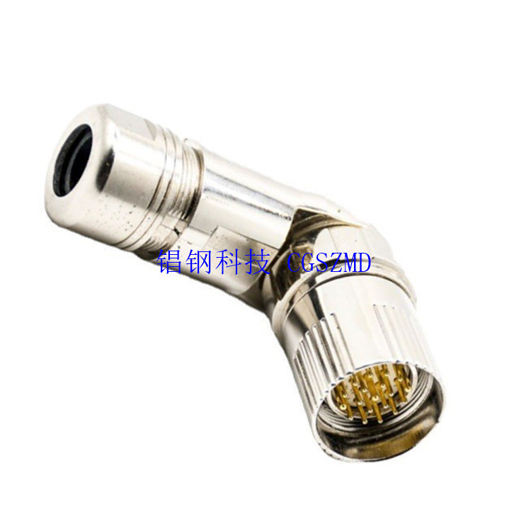 Bayonet Connecting Connector M23 M23-12 90Ȳͷ