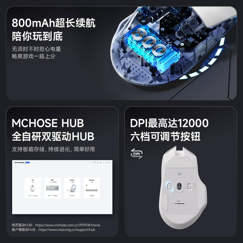 Игровая мышь, легковесный ноутбук, Bluetooth