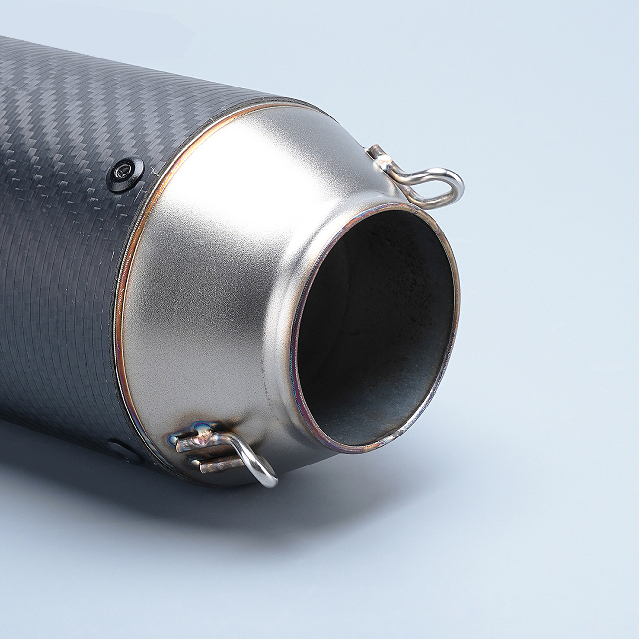 Motorcycle modified AR exhaust pipe universal 450SR Z400 Z900 R3 ZX4R muffler exhaust tail section