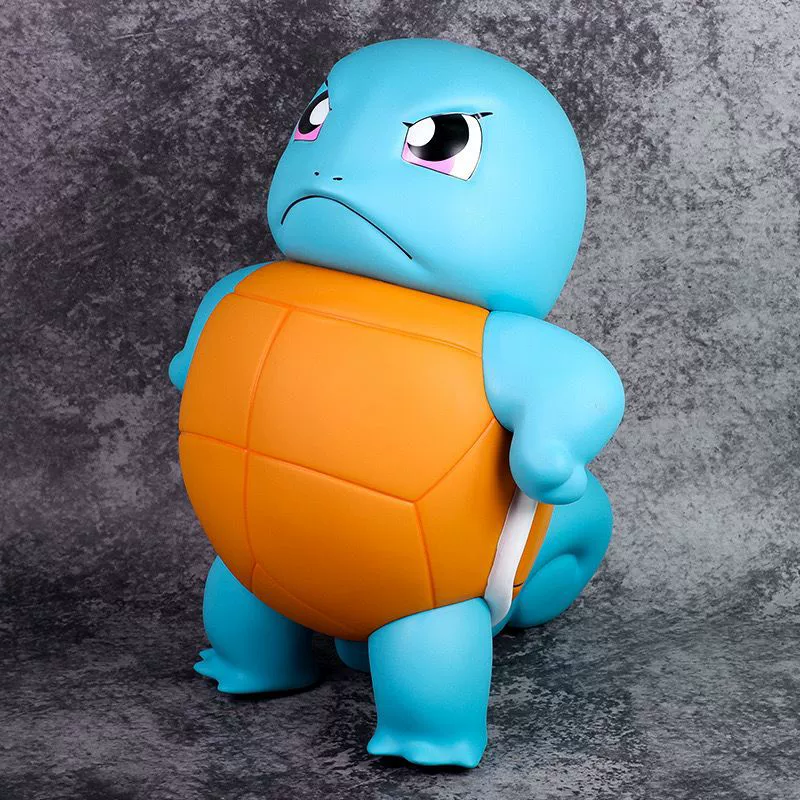 Aojiao Angry Jelly Turtle 1-1 Pokémon Playing Availe Jiaojini Turtle Big Model Slapping Statue