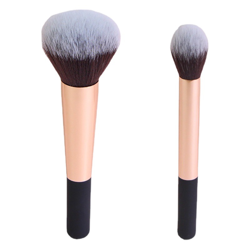 Yicolor nuevo solo cepillo suelto grande rubor maquillaje cepillo resaltar brillo llama herramientas de belleza en stock