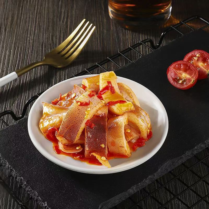 Yuhuaweng 75g バーベキュー スパイシー アワビ イカ 個別包装 カジュアルですぐに食べられる水産イカ スナック。|undefined