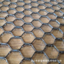 佛山厂家供应石油化工电厂窑炉龟甲网不锈钢耐高温龟甲六角网定造