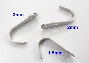 Huamo Kitchen Coat Hook Single Bathroom Thickened Wall-Mounted Towel Stainless Steel Hook