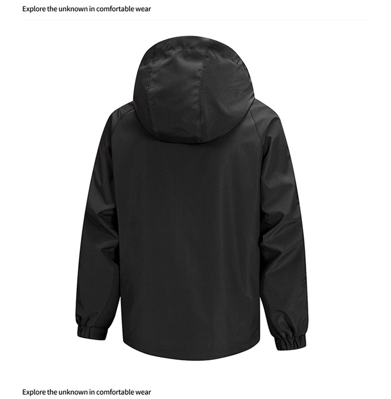 Unisex Workwear Jacket Multi Pocket Functional Autumn Coat_voghion.com