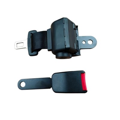Car seat belt: two-point seat belt bus school