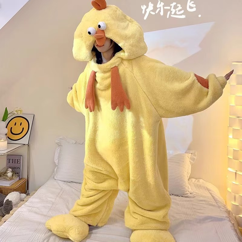 网红条纹米奇睡袍汉顿丑鱼蝙蝠披肩卡通连体睡衣珊瑚绒玉桂狗斗篷|undefined