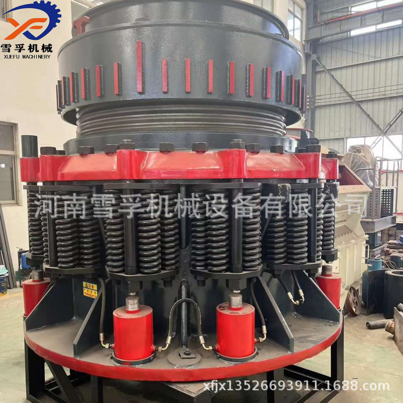 厂家供应广元CS-160型弹簧圆锥破碎机 高硬石料玄武岩粉碎设备