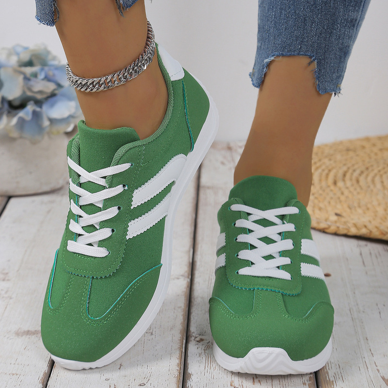 Spring and Autumn Style Cross-Border Plus-Size Women's Shoes, Simple and Fashionable Forrest Gump Shoes, 2025 New Lightweight Casual Versatile Running Shoes for Women